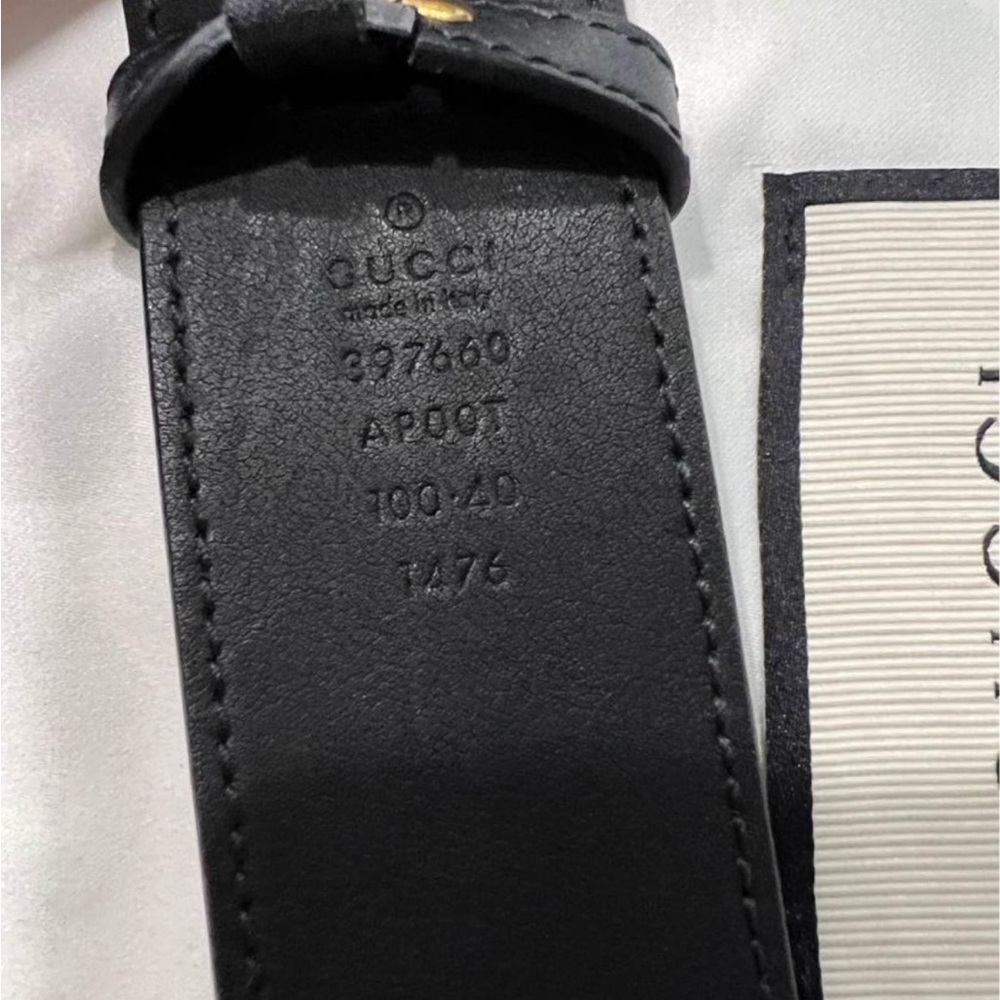 Gucci belt size 40